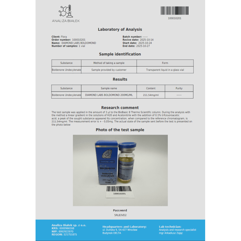 Boldenone  - Diamond Labs